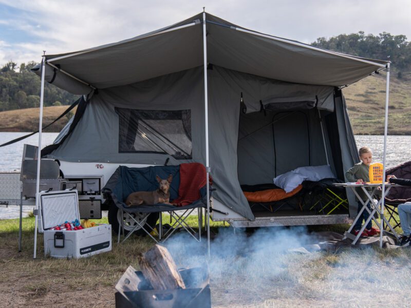 Private Camper trailer for hire